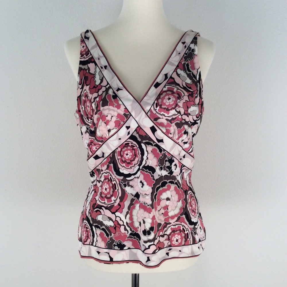 Elie Tahari Silk Camisole Top